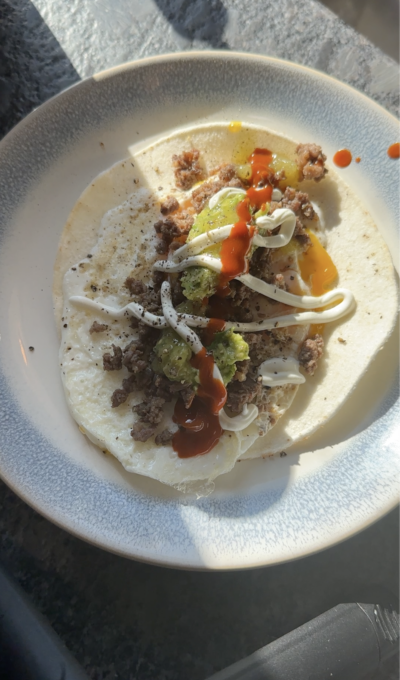 Elk Breakfast Tacos