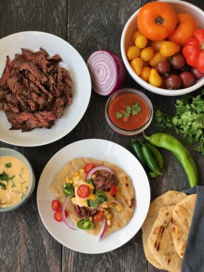 Skirt Steak Tacos