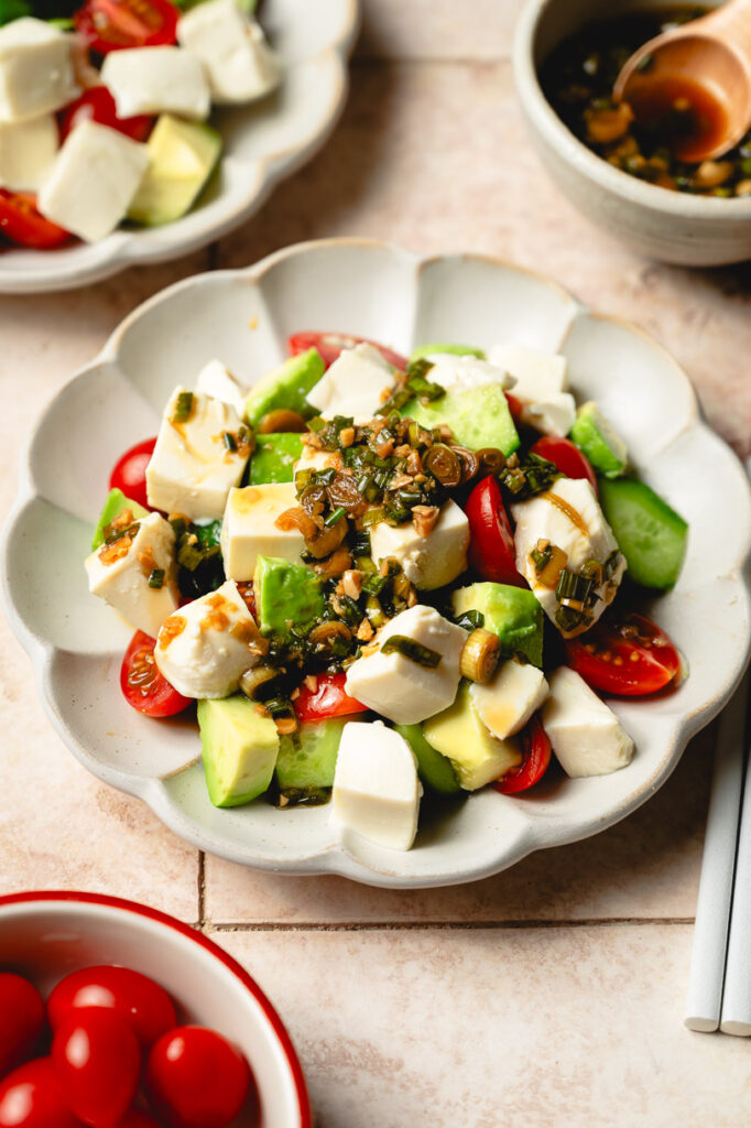 Silken Tofu Salad by ellielikes.cooking - FoodSocial