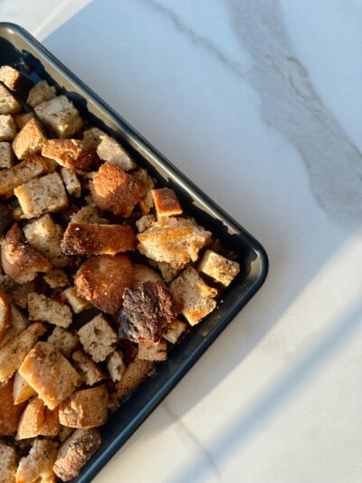 Gluten Free Sourdough Croutons