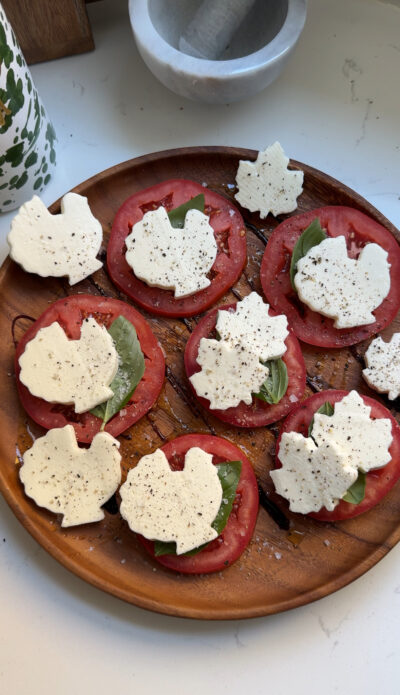 Thanksgiving Caprese Salad