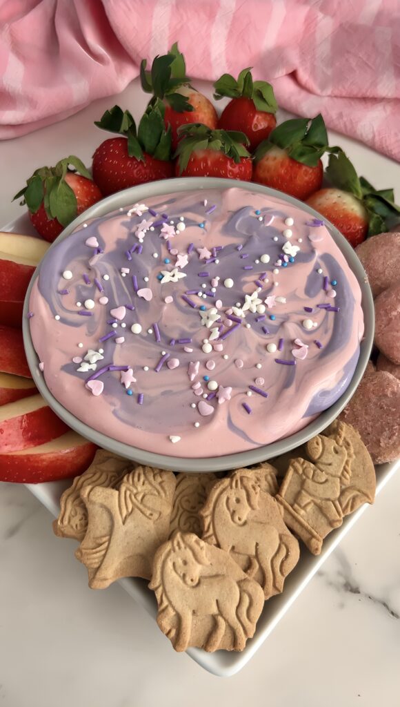 Healthier Unicorn Dip by colleenshealthylife - FoodSocial