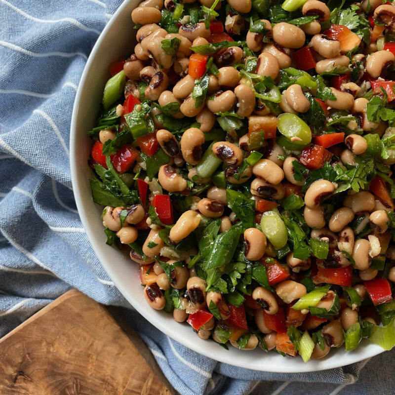 Black-Eyed Pea Salad (or Dip) by Reed Dunn - FoodSocial