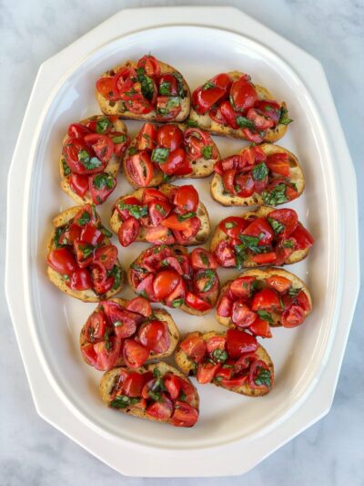 Bruschetta without Cheese