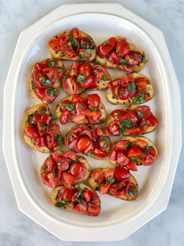 Bruschetta without Cheese by theurbenlife - FoodSocial