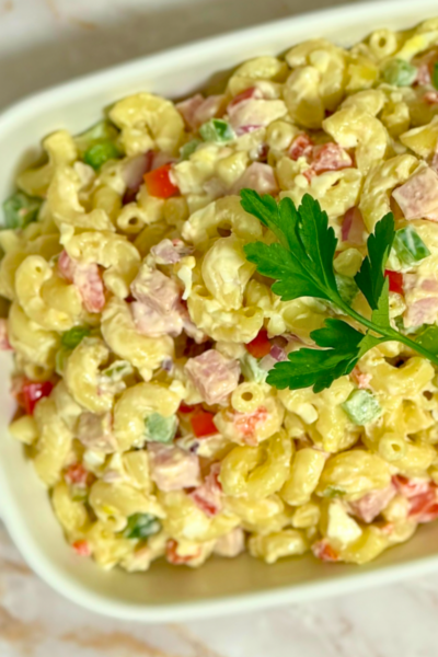 Ensalada de Coditos (Puerto Rican Macaroni Salad)