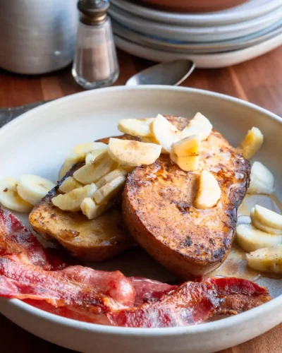 Gluten-Free Eggnog French Toast