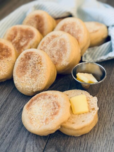 Sourdough English Muffins