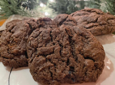 Gluten Free Chewy Ginger Molasses Cookies