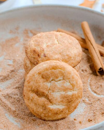 Gluten-Free Snickerdoodle Cookies