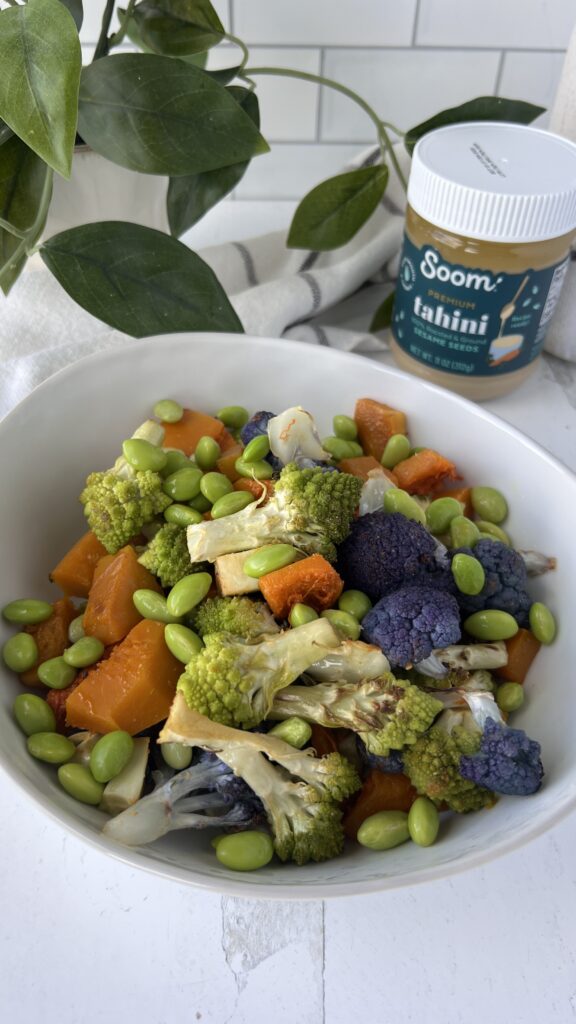 Sesame Miso edamame and veggies by hollysbestlife - FoodSocial