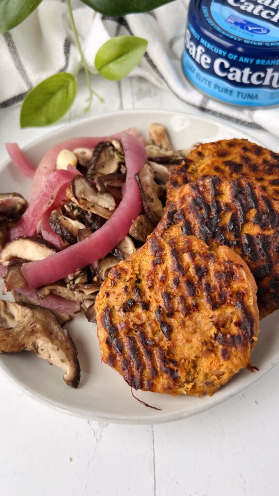 Miso Sesame Sweet Potato Tuna Patties by hollysbestlife - FoodSocial