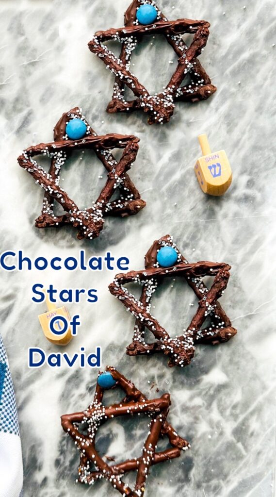 Chocolate Stars of David by LivLaughCook - FoodSocial