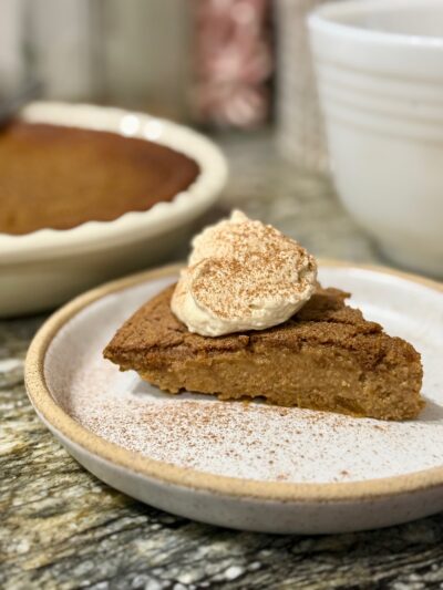 Impossible Pumpkin Pie (Crustless)