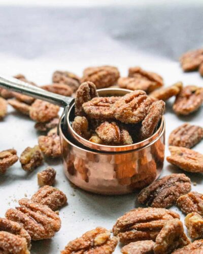 Maple Glazed Pecans