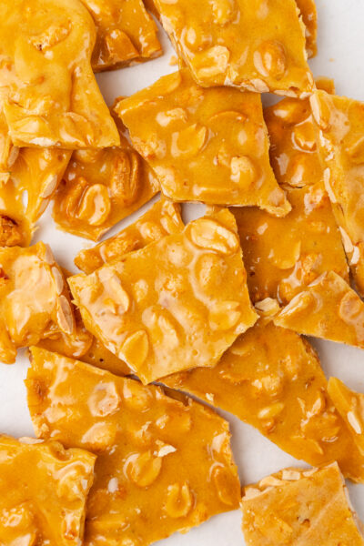 Microwave Peanut Brittle