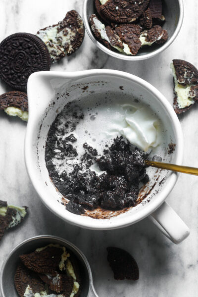 Oreo Mug Cake