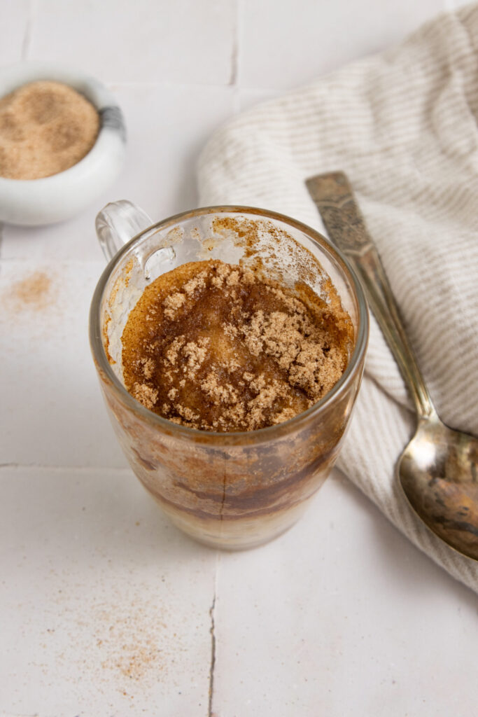 Snickerdoodle Mug Cake by organicallyaddison - FoodSocial