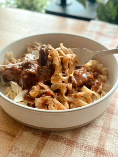 Slow Cooker Beef Chuck Ragu