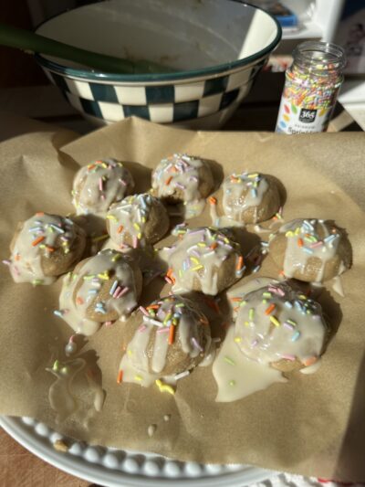 Healthy Sugar Cookie Bites