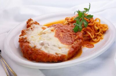 Low-Carb & High-Protein Chicken Parmesan