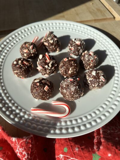 Healthy Hot Chocolate Truffles