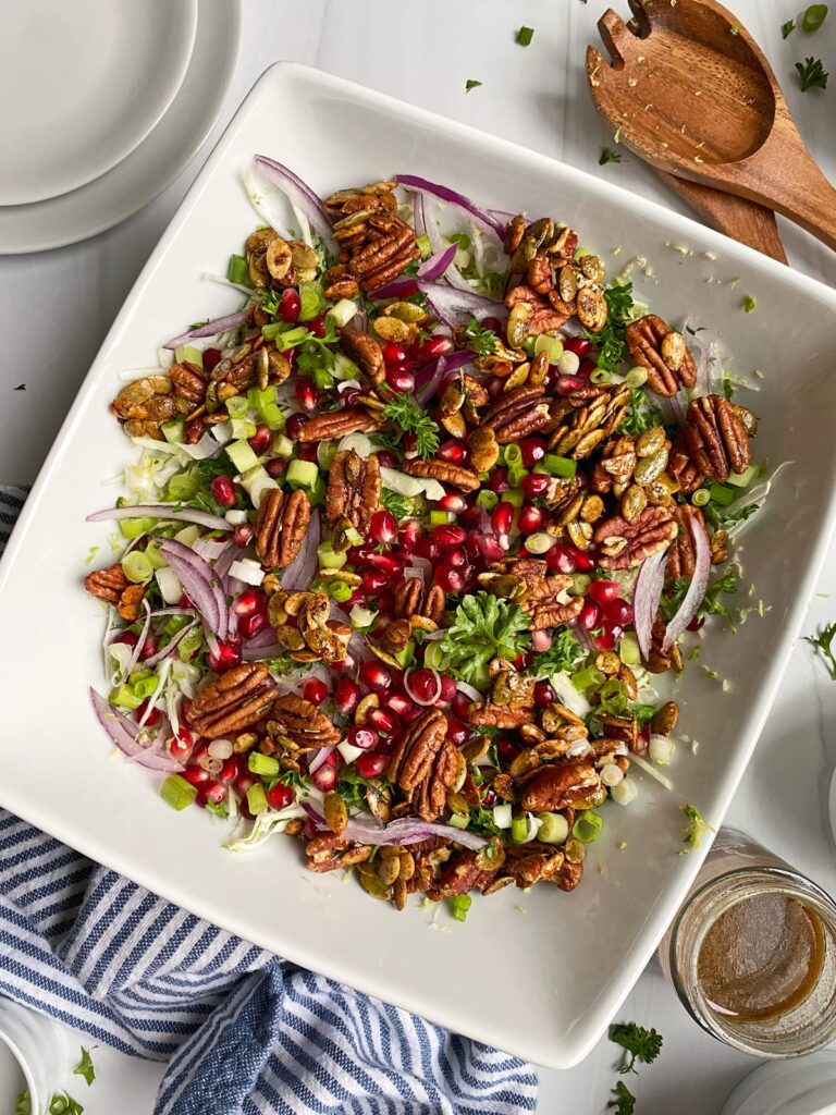 Shaved Brussels Sprouts Salad (Paleo) by bakeitpaleo - FoodSocial