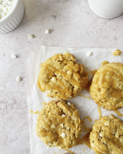 Vegan Salted Caramel Cookies