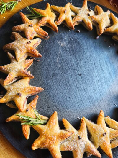 Christmas Nutella Star Wreath