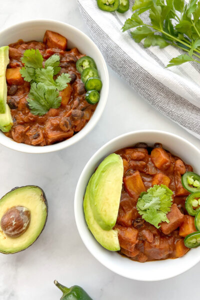 Vegan Sweet Potato Chili