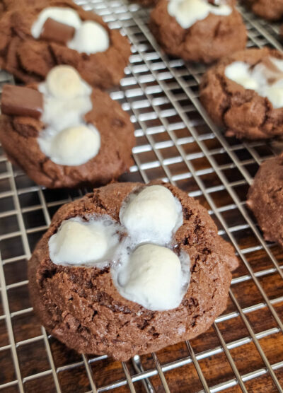 Hot chocolate cookies (GF)