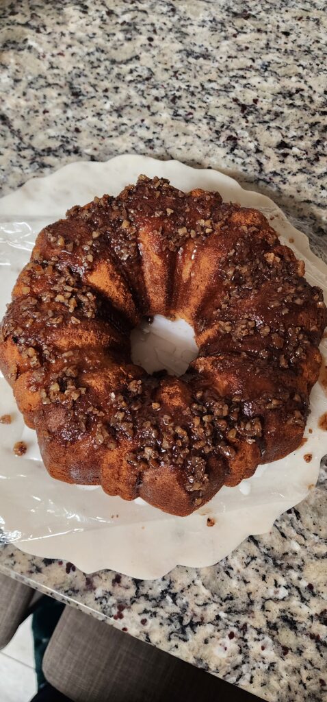 Butter Pecan Pound Cake (GF) by Wheresxthexfood - FoodSocial