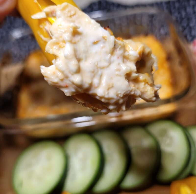 GameDay small batch Sriracha chicken dip by Wheresxthexfood - FoodSocial