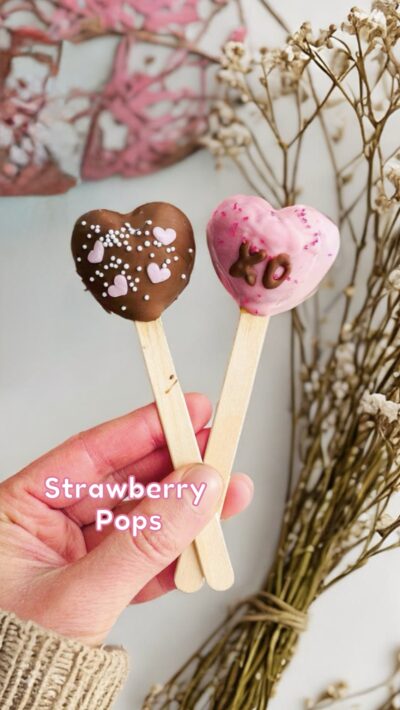 Strawberry Pops