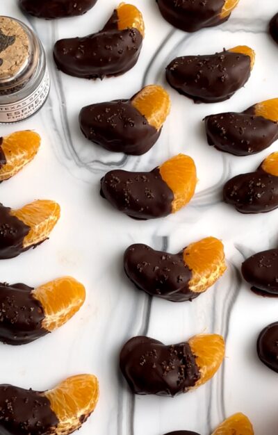 Espresso Salted Chocolate Clementines