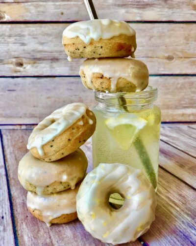 Mini Lemon Poppy Seed Donuts