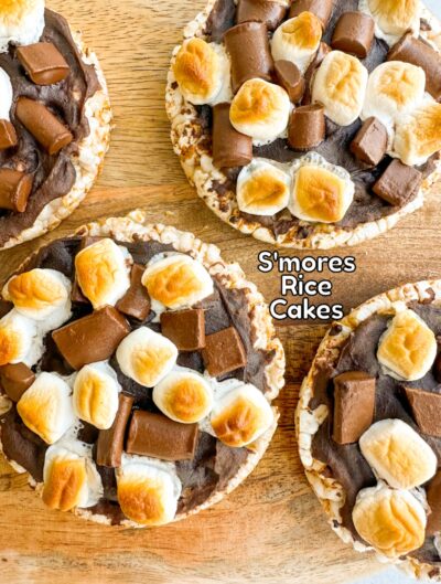 Air-Fryer S’mores Rice Cakes