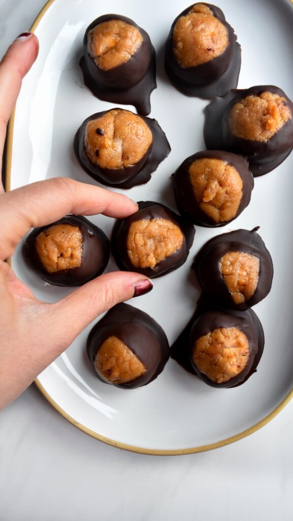 Protein Buckeyes by joyfuleatsnbeats - FoodSocial