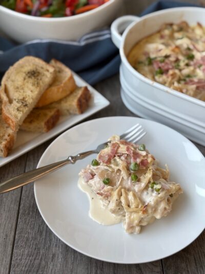 Chicken Carbonara Lasagna