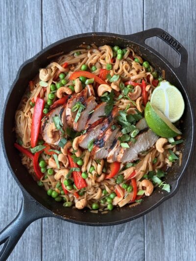 Grilled Chicken Pad Thai