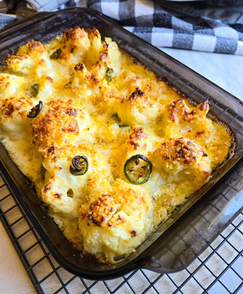 Cheesy Baked Cauliflower by the_happy_veg - FoodSocial