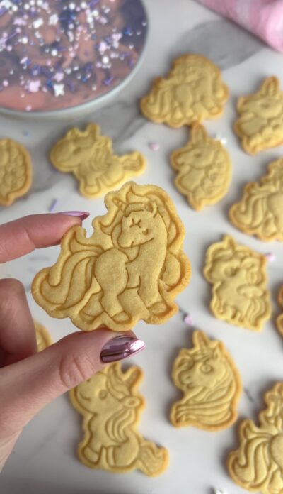 Homemade Unicorn Cookies