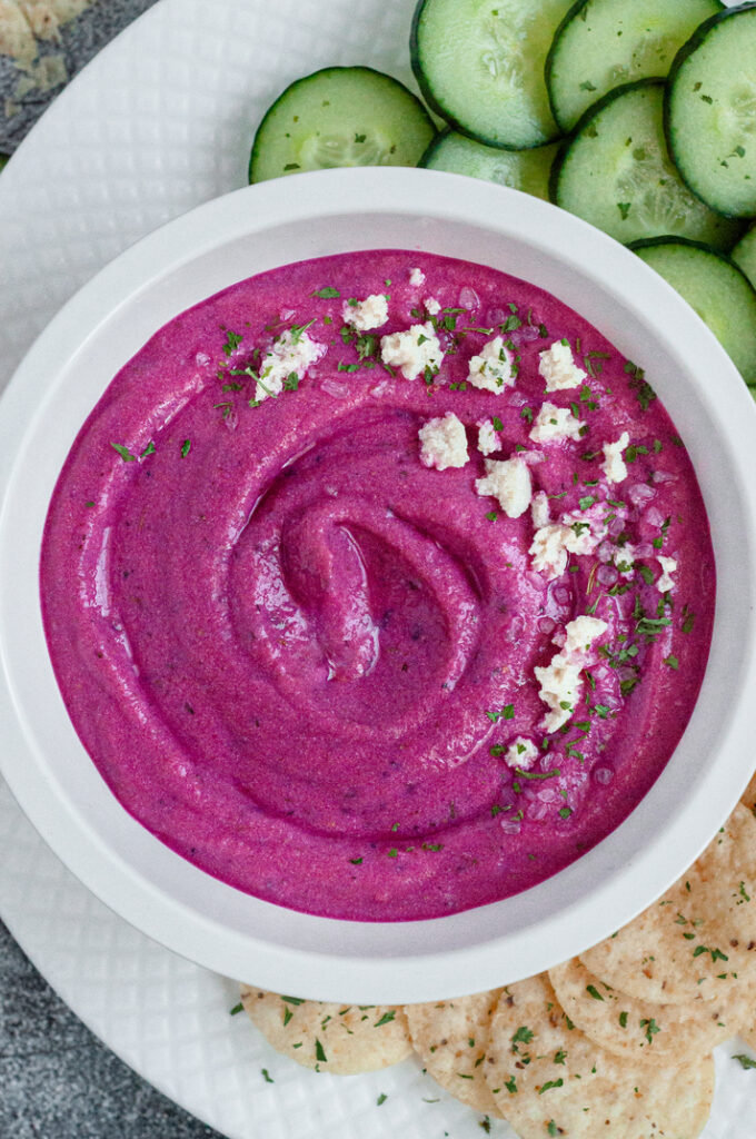 Whipped Beet Dip by Caked By Katie - FoodSocial