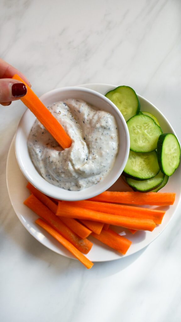 Protein Veggie Dip by joyfuleatsnbeats - FoodSocial