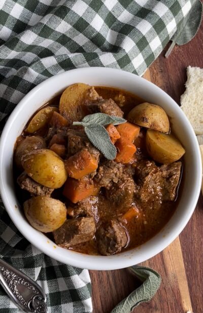 Instant Pot Red Wine Beef Stew