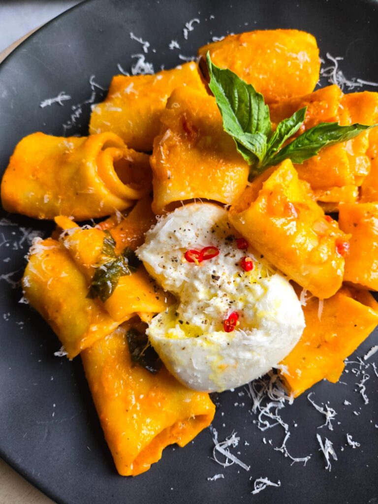 Fiery Red Pesto Paccheri by the_happy_veg - FoodSocial