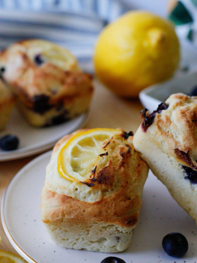 Gluten-Free Blueberry Lemon Mini Cakes by Timestampedfood - FoodSocial