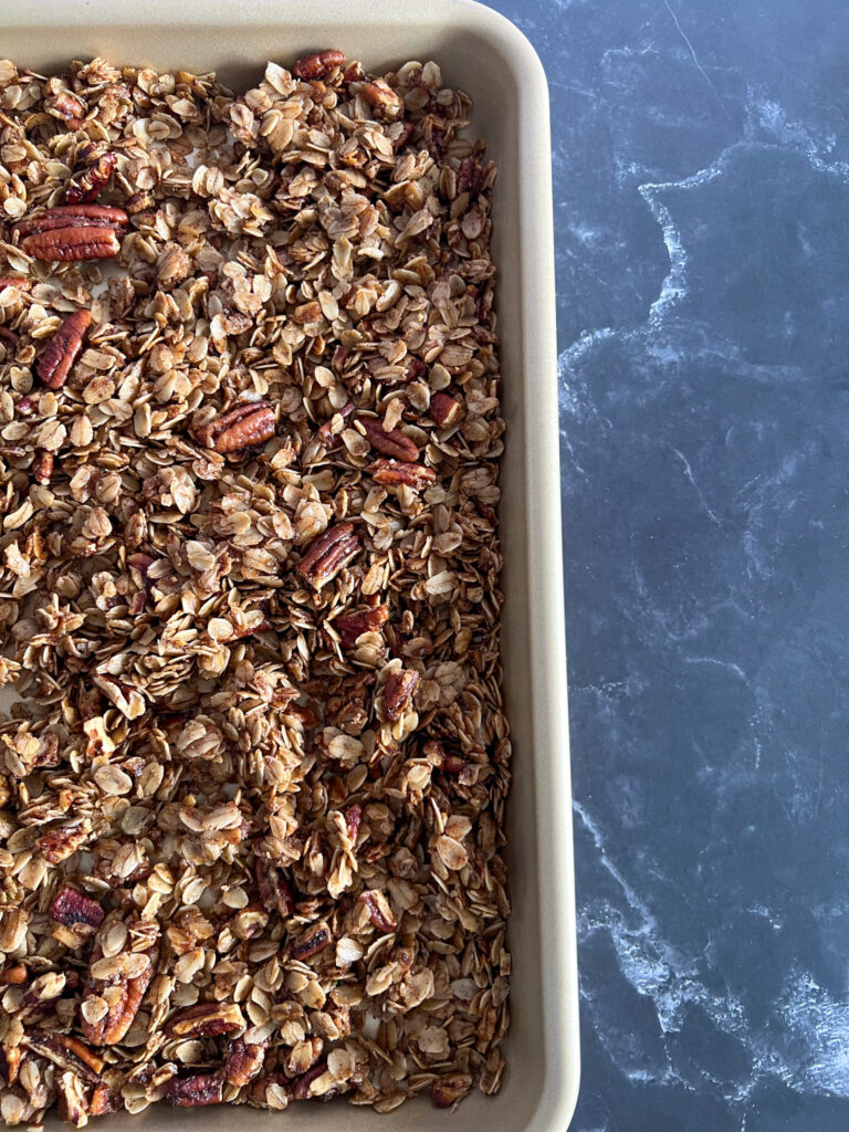 Gluten-Free Cinnamon Vanilla Granola by Timestampedfood - FoodSocial