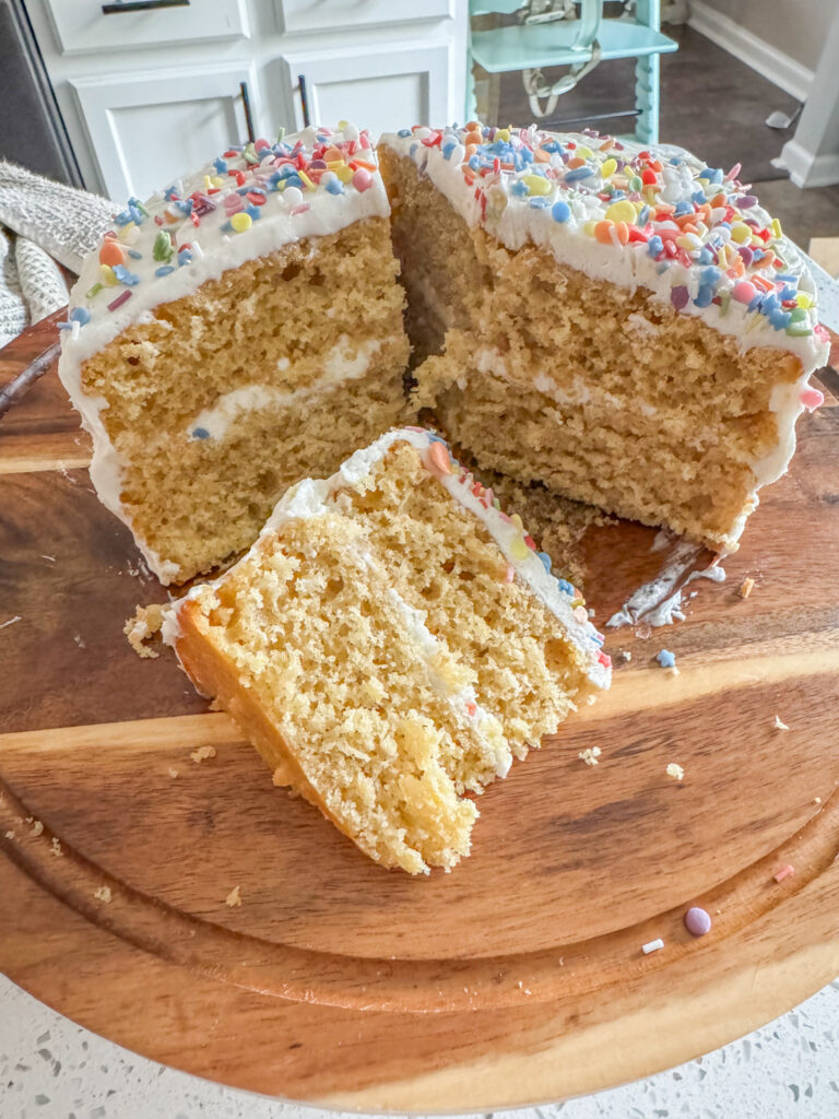Simple Birthday Cake by Marissaswholelife - FoodSocial