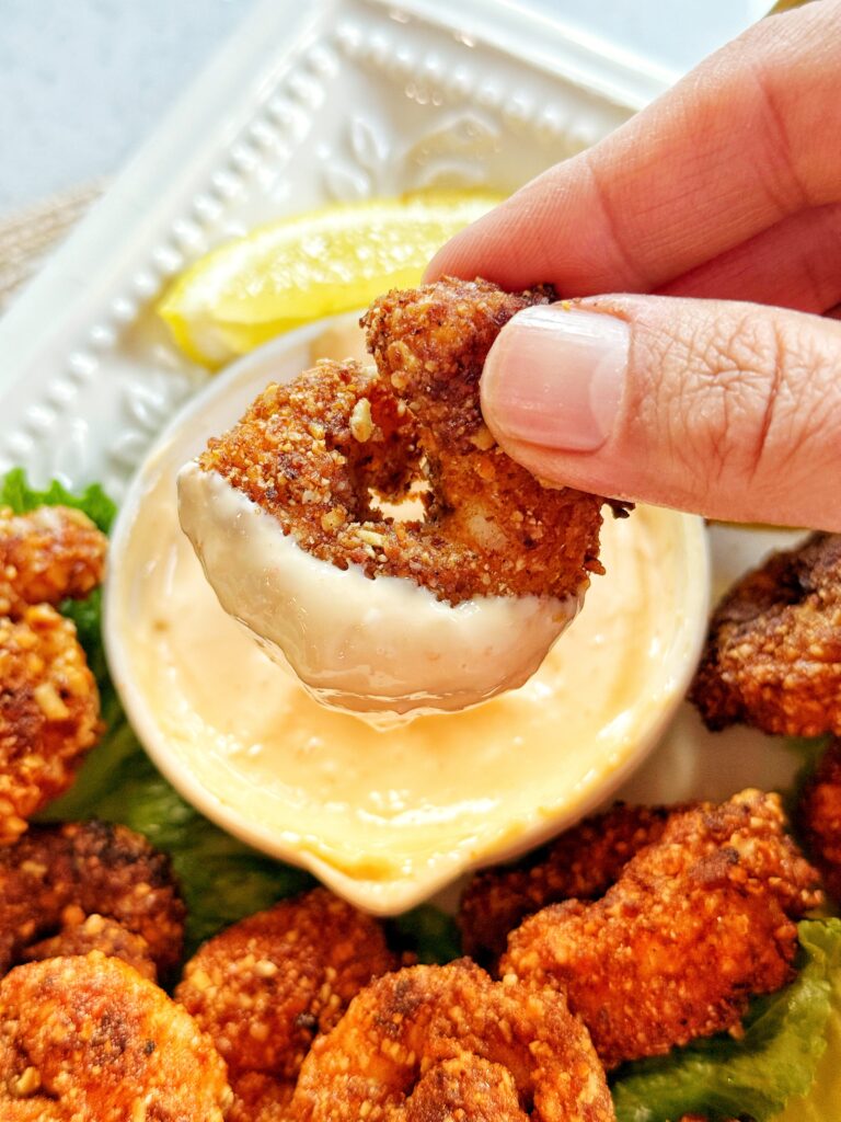 Crispy Gluten-Free Popcorn Shrimp by Masala Paleo - FoodSocial